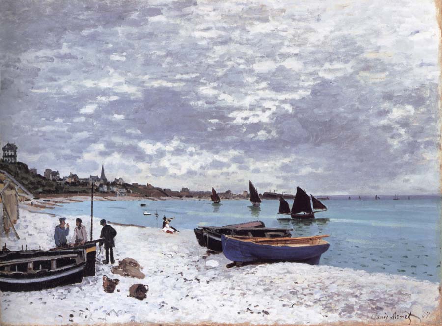 The Beach at Sainte-Adresse